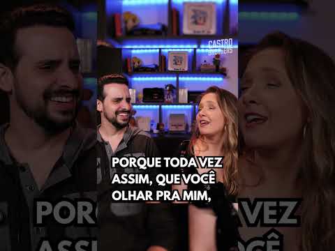 As cantadas não acabam jamais quando se trata da Luciana e do Marcos! Vai um cabelo branco aí?