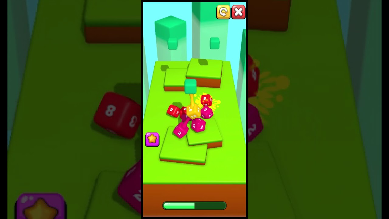 Sticky 2048 3D - Game Template, video preview 6