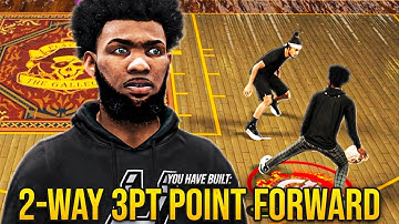 THIS 2-WAY 3PT POINT FORWARD IS TAKING OVER THE 1V1 COURT.. (NBA 2K23)