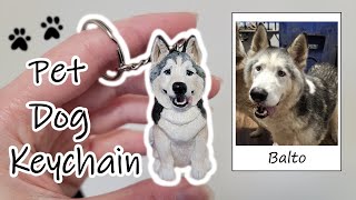 Sculpting a Custom Polymer Clay Pet Dog: Balto the Husky