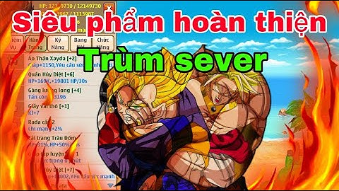 Ngọc Rồng Online - Siêu Phẩm Mabutivi Lên Đời Thành Trùm HP SEVER6 Cực Khủng