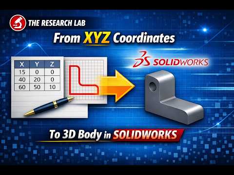 From XYZ Coordinates to 3D Body in SolidWorks | The Research Lab