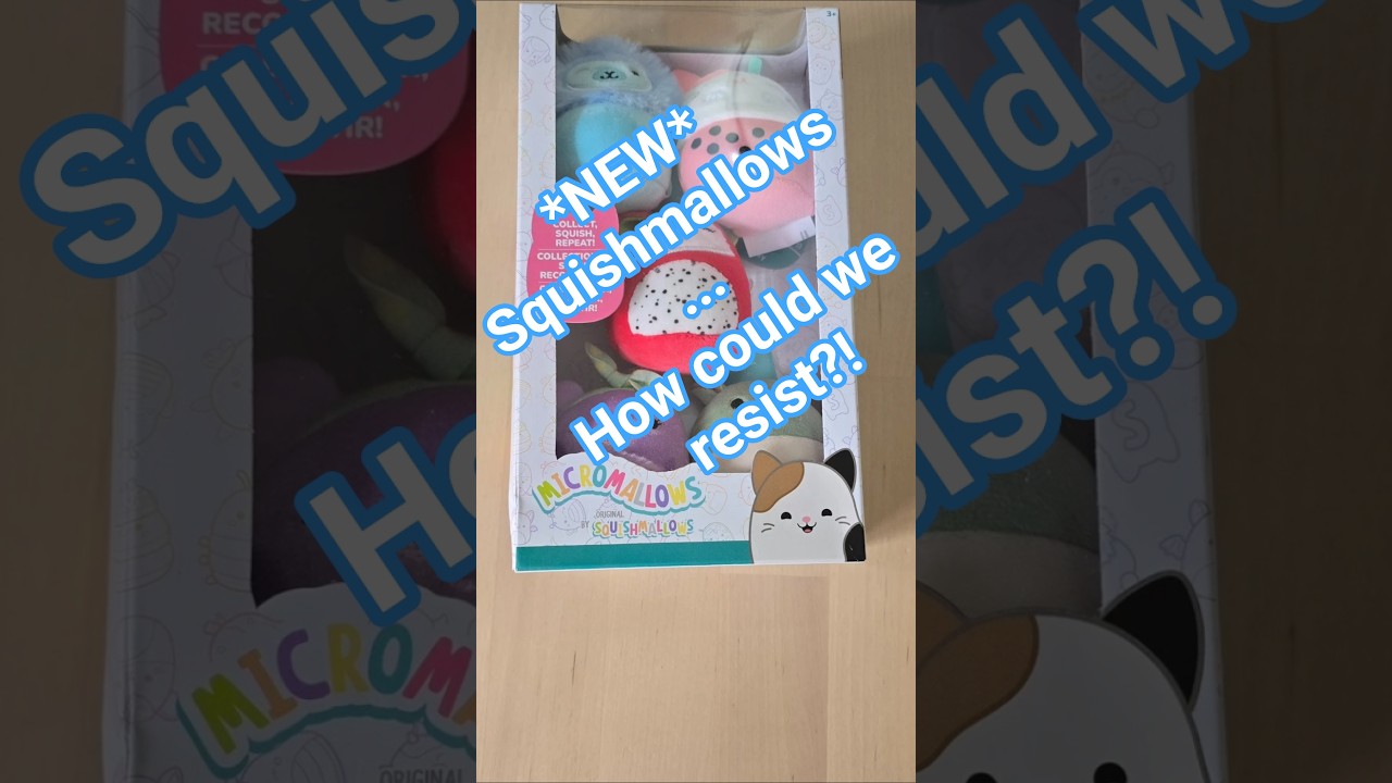 *NEW* Micromallows... How could we resist these mini Squishmallows?! 😍