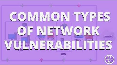 Common Types Of Network Security Vulnerabilities | PurpleSec