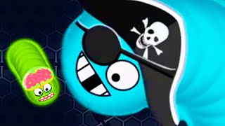 Wormate.io - The Return of the Pirate Snake! (Wormate Best Moments)