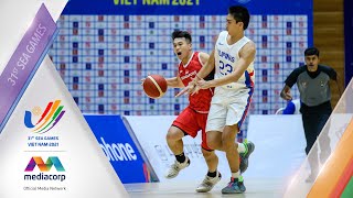 Philippines 88-37 Singapore | Men's Basketball Match Highlights | SEA Games 2021 screenshot 4