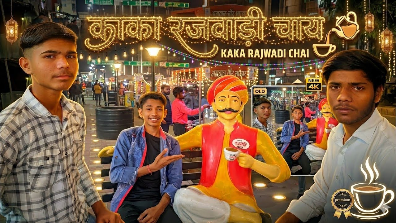 Kaka Rajwadi chai☕ Aligarh || काका राजवाड़ी चाय🥰 #aligarh Full Video #justbharatvlogs17