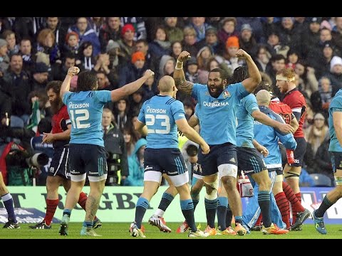 Penalty Try Ensures Famous Italian Win Scotland V Italy 28th Feb 2015 