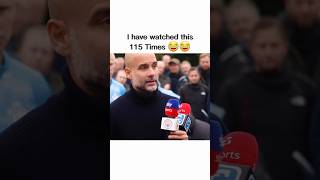 Pep Guardiola Defends Corruption 😂😂 #football #soccer #viral