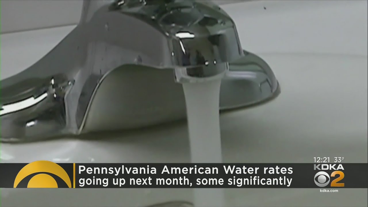 Pennsylvania American Water rates going up next month
