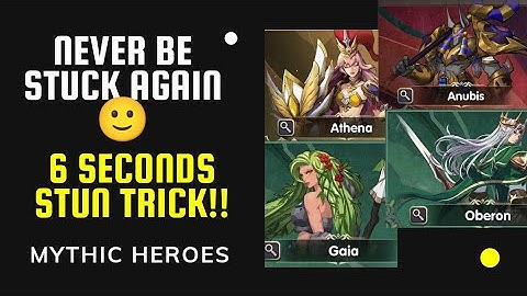 Stuck in campaign?|| 6 seconds stun trick !|| Mythic Heroes