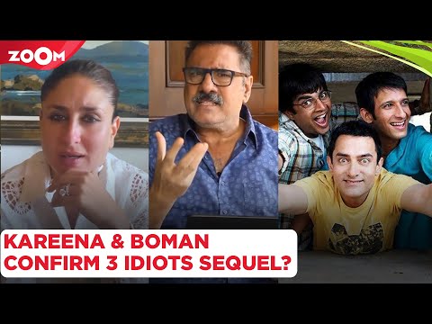 Kareena Kapoor Khan backslashu0026 Boman Irani CONFIRM 3 Idiots sequel? | Bollywood News - ZOOMTV