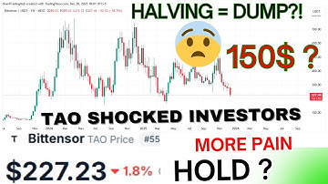 Why TAO Crashed After Halving | TAO Coin Price Prediction |Bittensor Explained