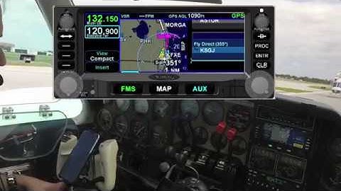 Avidyne IFD Flight Plan Entry