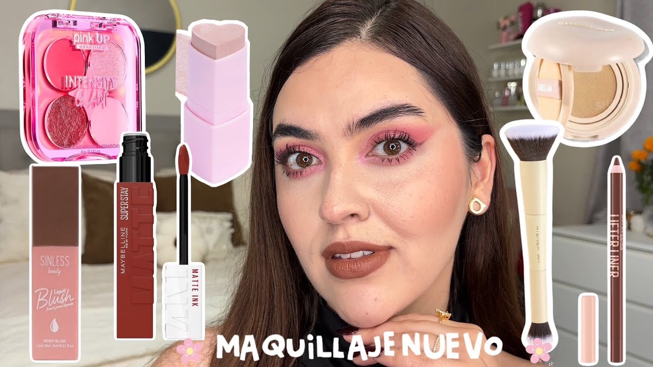 PROBANDO MAQUILLAJE NUEVO| SHEGLAM, MAYBELLINE, ATENEA Y MÁS 🙌🏻✨