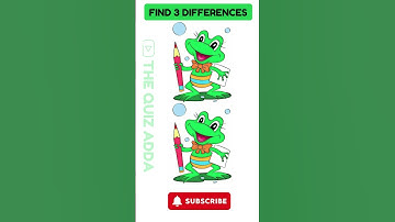 Spot the 3 difference Puzzle - 434 #shorts