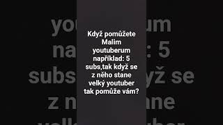 Pomozte Malim Youtuberum Oni Jsou Smutný😥