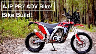 AJP PR7 ADV Bike  Bike Build