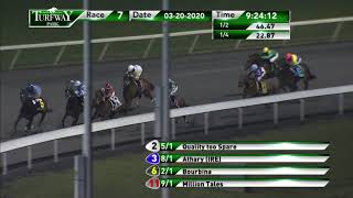 RACE 7 PROGRAM March 20th 2020