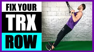 HOW TO TRX ROW | Are You Making These TRX Row Mistakes - LIVE!