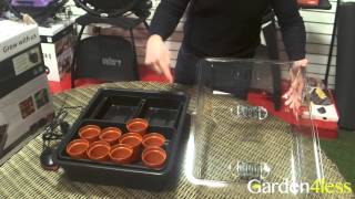 See our YouTube video for the 52cm Stewart Premium Propagator with Variable Temperature Control