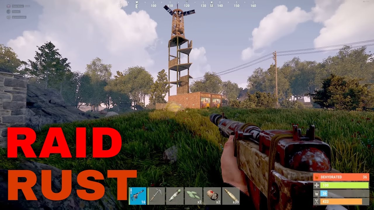RAID PE RUST LA O BAZA, MULT SPUS! • RUST ROMANIA - YouTube