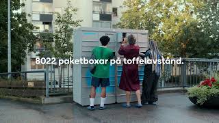 8022 paketboxar på toffelavstånd – en av många saker vi tar framåt.