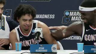 Gonzaga Second Round Postgame Press Conference - 2024 NCAA Tournament