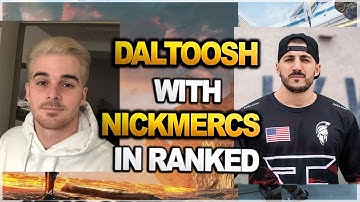 NICKMERCS played ranked with DALTOOSH !! | KILLED HALF OF THE PREDATOR LOBBY | ( apex legends )