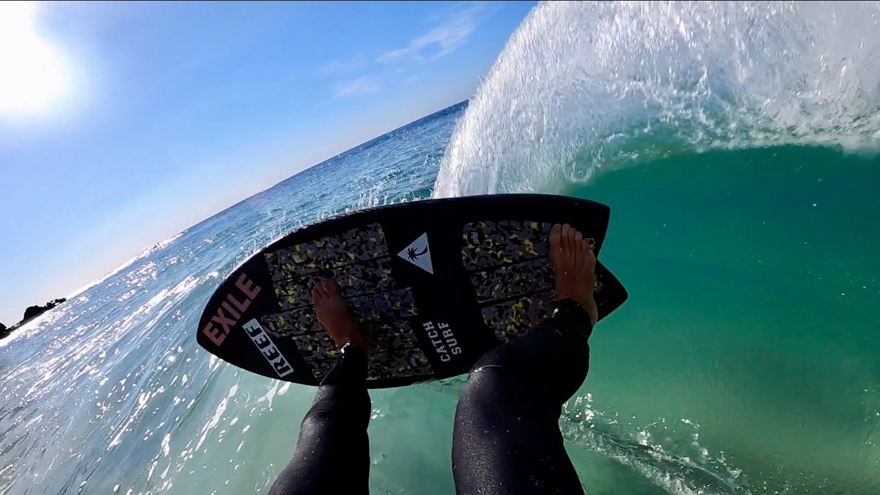 POV Skimboarding With Professionals John er and Blair Conklin YouTube