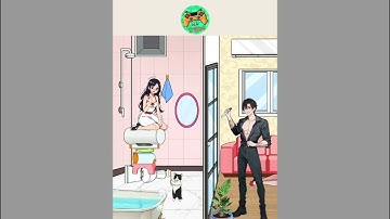 Crazy Brain Puzzle Level 87 | help her climb into the vent Gameplay 