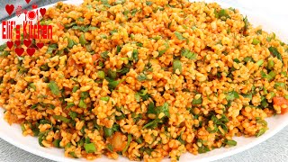 Healthy and Delicious Bulgur Salad Recipe Practical Salad Recipes