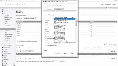 How to enable probing on Static Routes Sonicwall Firewall