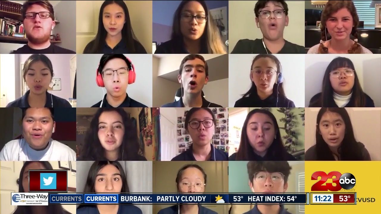 Students' choir performance goes viral YouTube