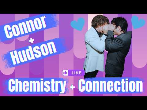 connor storrie and hudson williams on their chemistry and connection