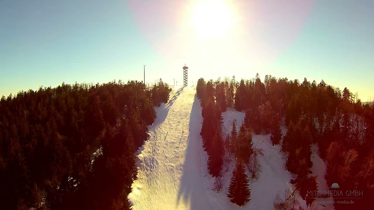Aerial Winterlandschaft Hauzenberg