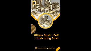 Oilless Guide Bushing Self Lubricating | Oilless Bronze Bush | Oilless Bush Graphite #youtubeshorts