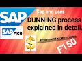 SAP Dunning Process Execution Explained in detail #sap #Dunning #F150 #sapclasses #job #youtubefeed