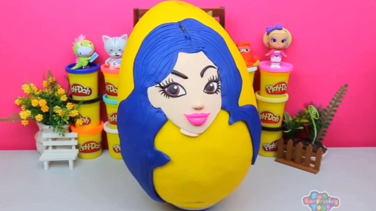 Toy surprise egg dolls - YouTube
