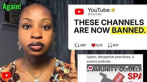 WAARSCHUWING ⚠️ YouTube is begonnen met het verwijderen van kanalen door dit te doen!!