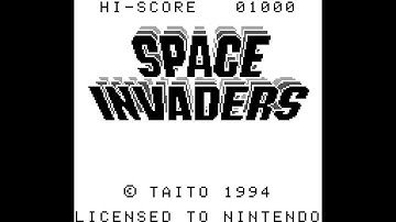 Game Boy Longplay [079] Space Invaders (US)