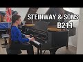 Piano  queue steinway  sons modle b211  schubert impromptu op 90 no2