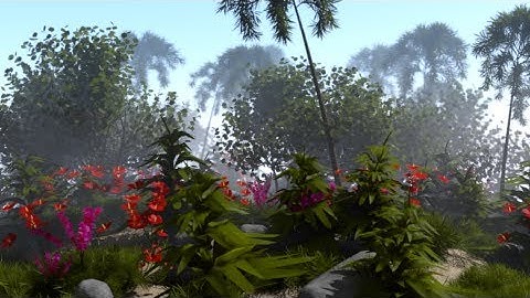 Blender 2.6x Tropical Terrain - 07 - Mist, Defocus, Compositor