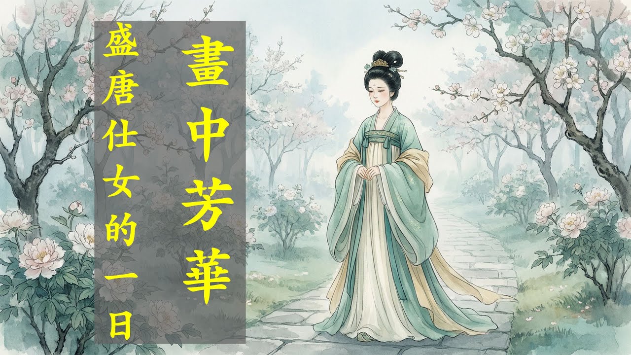 《仕女篇》 畫中芳華：盛唐仕女的一日