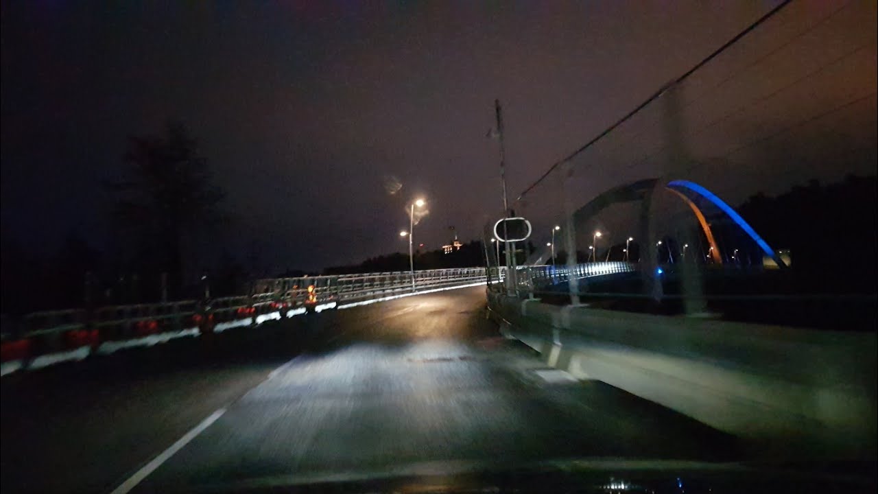 Dashcam Drive from Nacka to Värmdö in sweden  Relaxing Drive Videos