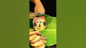 Satisfying Banana Flower Cutting |Sharp Knife Skills in Action #cutting #satisfying #relaxing #usa