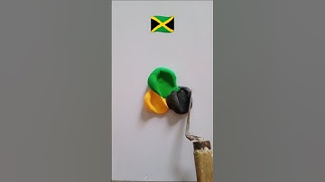 what colour do mixed flags make???(part 1 new edition)#colormixing #claymixing#guessthecolor#mixing