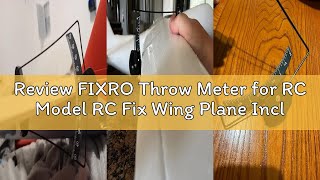 Review FIXRO Throw Meter for RC Model RC Fix Wing Plane Inclinometer Aileron Angle Meter DIY Tool Net Worth