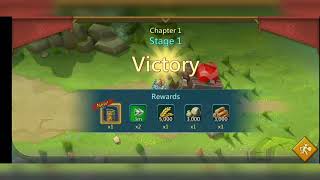 Lords Mobile -Chapter 1 stage 1 gameplay||Gaming Panda by Mahbuba Akter 7 views 2 years ago 4 minutes, 16 seconds