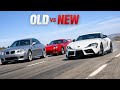 BMW M5 E60 vs Toyota Supra | OLD vs NEW Drag Race#BeamImpact #BeamNG #BeamNGdrive #CarCrash #carjump